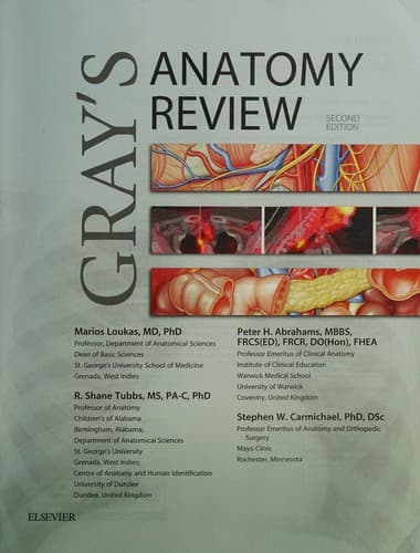 Portada de Gray's Anatomy Review