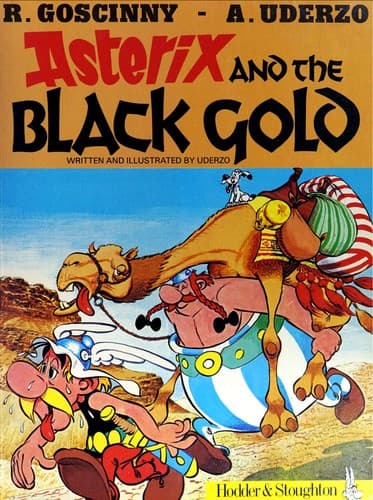 Portada de Asterix and the Black Gold