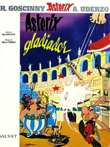 Portada de Asterix Gladiador