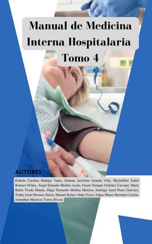 Portada de Manual de Medicina Interna Hospitalaria Tomo 4