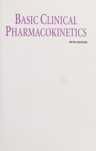 Portada de Basic clinical pharmacokinetics