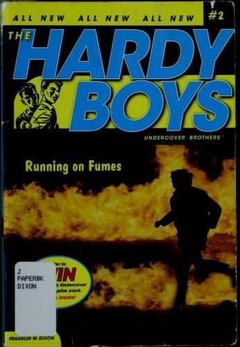 Portada de Running on Fumes (Hardy Boys: Undercover Brothers)