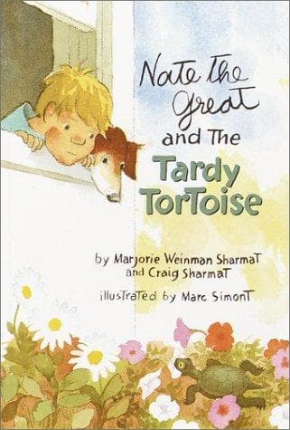 Portada de Nate the Great and the Tardy Tortoise