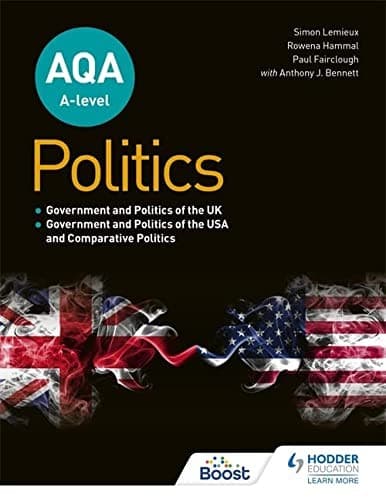 Portada de AQA a-Level Politics
