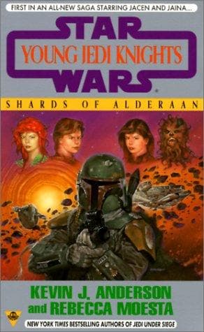 Portada de Shards of Alderaan (Star Wars: Young Jedi Knights, Book 7)
