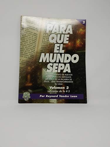 Portada de Para Que El Mundo Sepa (Para Que el Mundo Sepa)