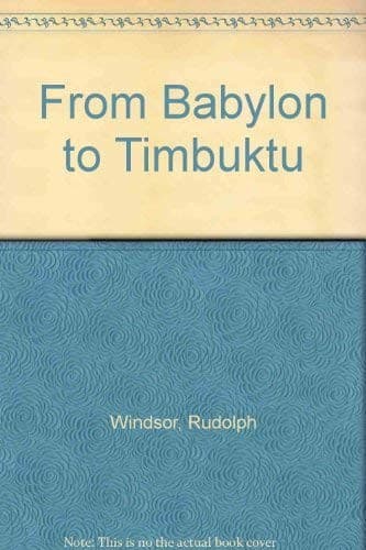 Portada de From Babylon to Timbuktu