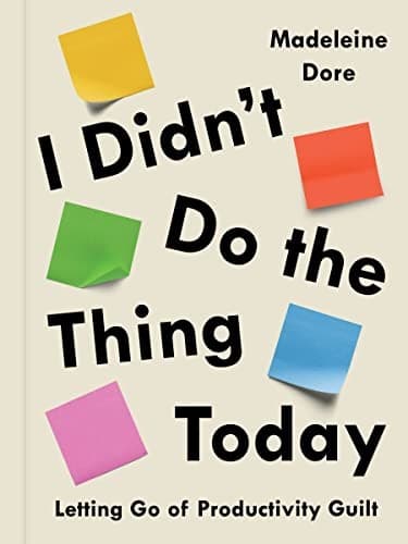 Portada de I Didn't Do the Thing Today
