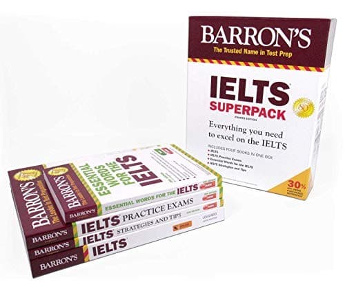 Portada de Barron's IELTS Superpack