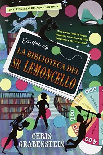 Portada de Escapa de la biblioteca del sr. Lemoncello