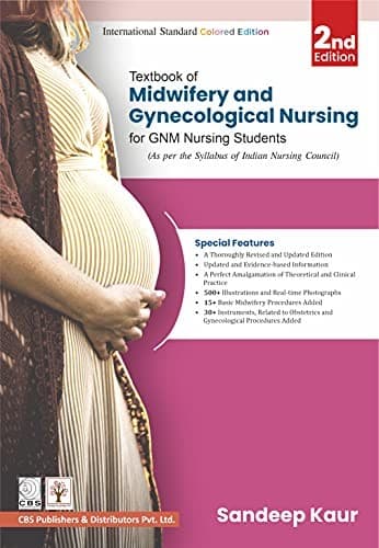 Portada de Textbook of Midwifery and Gynecological Nursing for GNM Nursing Students