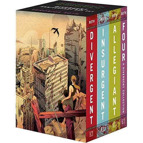 Portada de Divergent Anniversary 4-Book Box Set