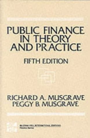 Portada de Public finance in theory and practice