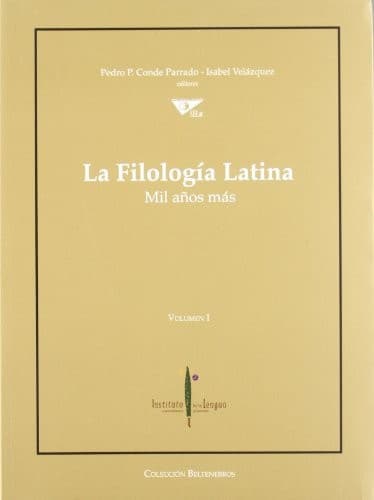 Portada de La filología latina