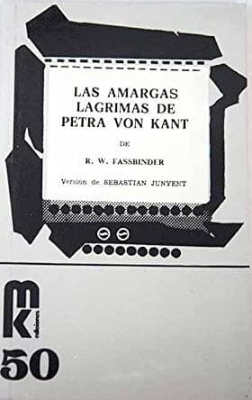 Portada de Las Amargas Lagrimas de Petra Von Kant