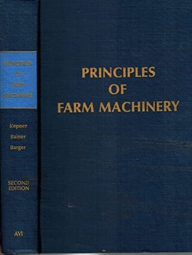 Portada de Principles of farm machinery