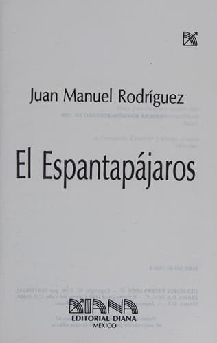 Portada de El espantapájaros