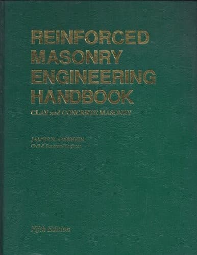 Portada de Reinforced masonry engineering handbook