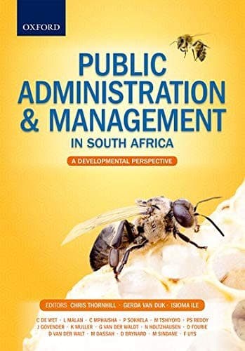 Portada de Public Administration and Management in South Africa