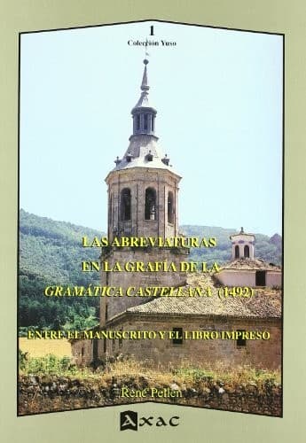 Portada de Las abreviaturas en la grafía de la Gramática castellana (1492)