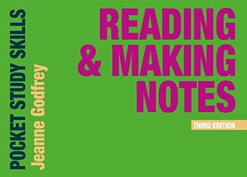 Portada de Reading and Making Notes