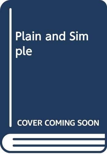 Portada de Plain and simple