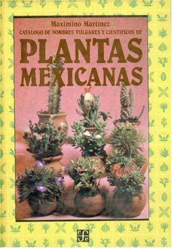 Portada de Catálogo de nombres vulgares y científicos de plantas mexicanas