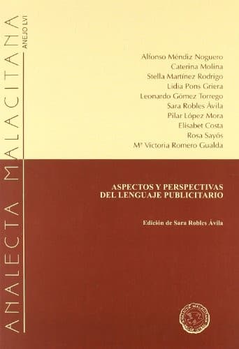 Portada de Aspectos y perspectivas del lenguaje publicitario