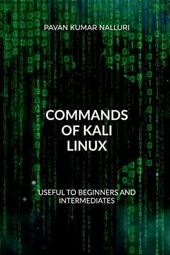 Portada de Commands of Kali Linux