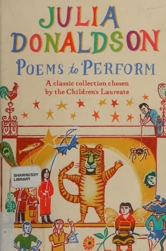 Portada de Poems to Perform