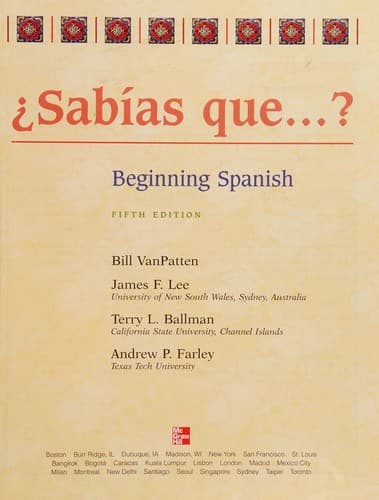 Portada de Sabías que-- ?