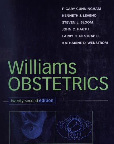 Portada de Williams obstetrics