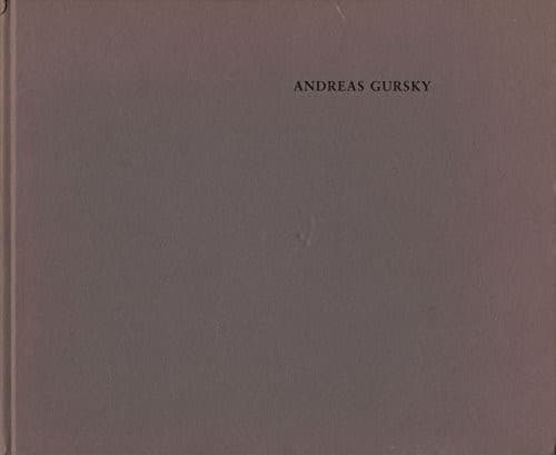 Portada de Andreas Gursky
