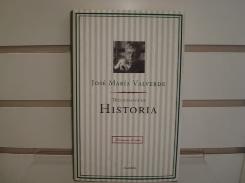 Portada de Diccionario de Historia