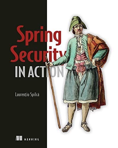 Portada de Spring Security in Action