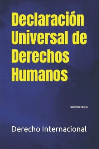 Portada de Declaración Universal de Derechos Humanos