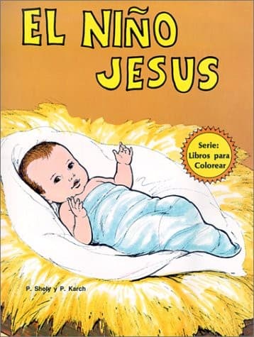 Portada de El Nino Jesus (Libros Para Colorear)