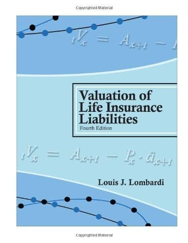 Portada de Valuation of Life Insurance Liabilities