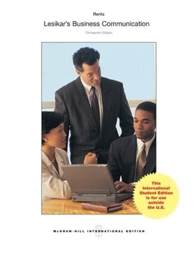 Portada de Lesikar's Business Communication