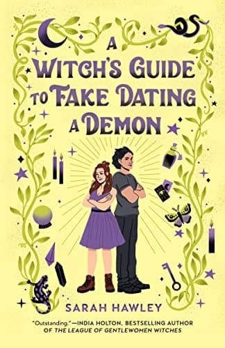 Portada de Witch's Guide to Fake Dating a Demon
