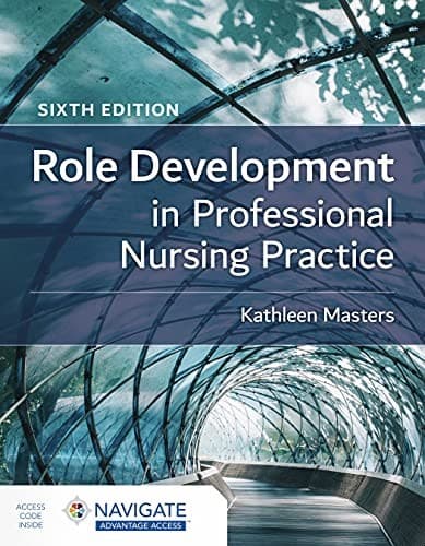 Portada de Role Development in Professional Nursing Practice