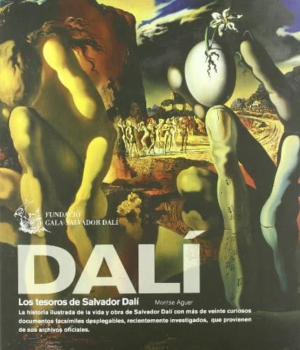 Portada de Los tesoros de Salvador Dalí