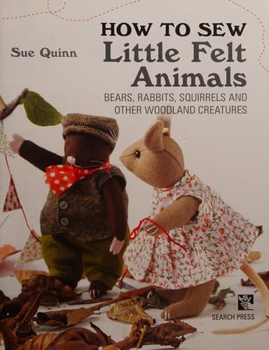 Portada de How to Sew Little Felt Animals