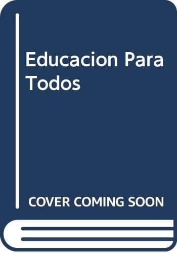 Portada de Educacion Para Todos