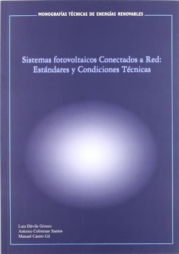 Portada de Sistemas Fotovoltaicos Conectados a Red