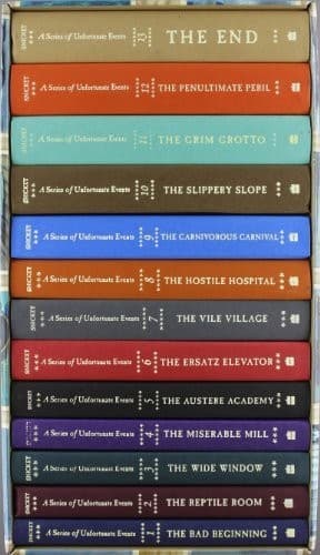 Portada de A Series of Unfortunate Events