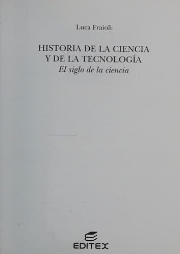 Portada de El Siglo De La Ciencia
