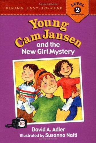 Portada de Young Cam Jansen and the new girl mystery