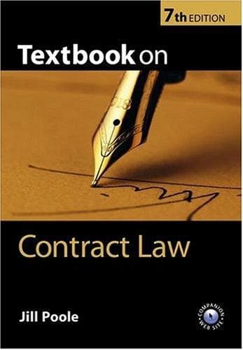 Portada de Textbook on contract law