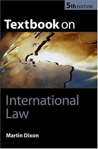 Portada de Textbook on International Law
